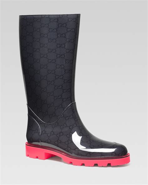 cheap gucci rain boots|Gucci Women Shoes Winter & Rain Boots .